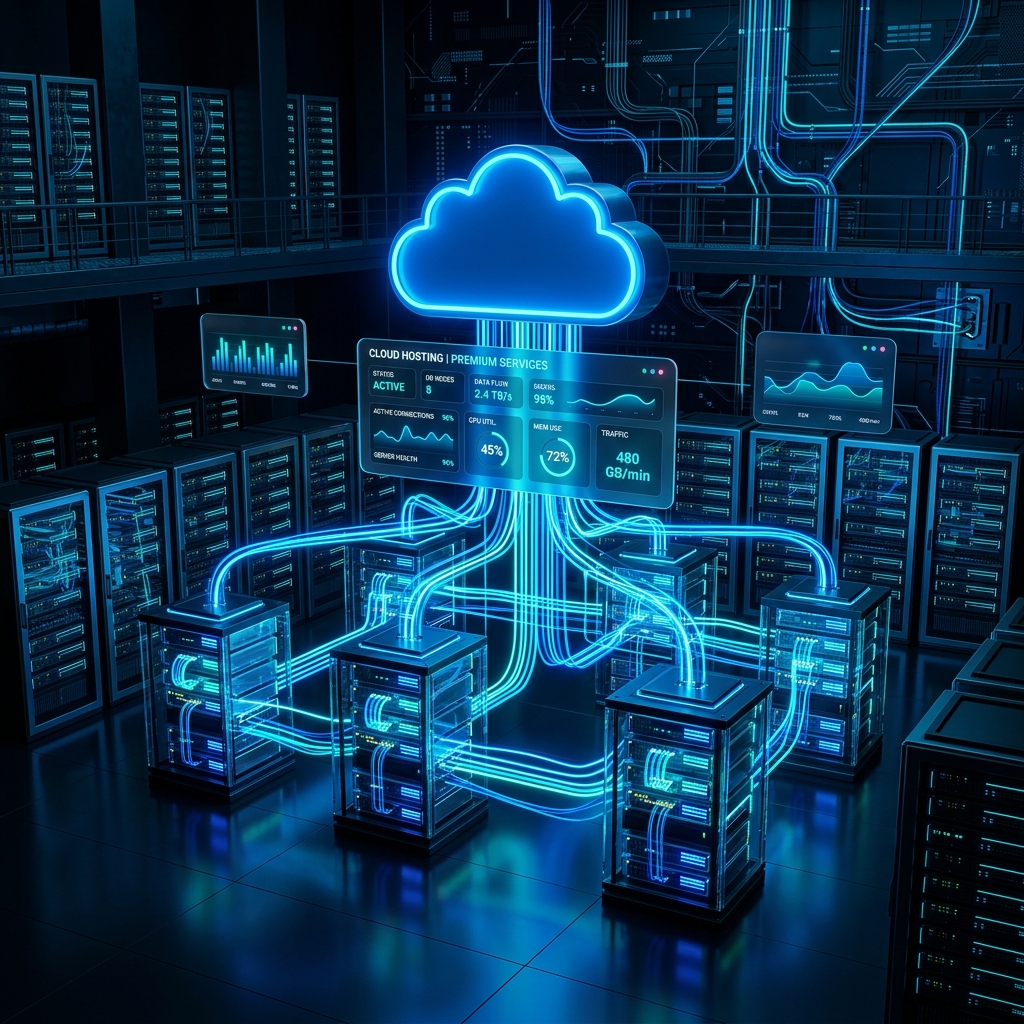 AvxBrand Cloud Hosting Infrastructure